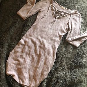 T-shirt dress. Lavender